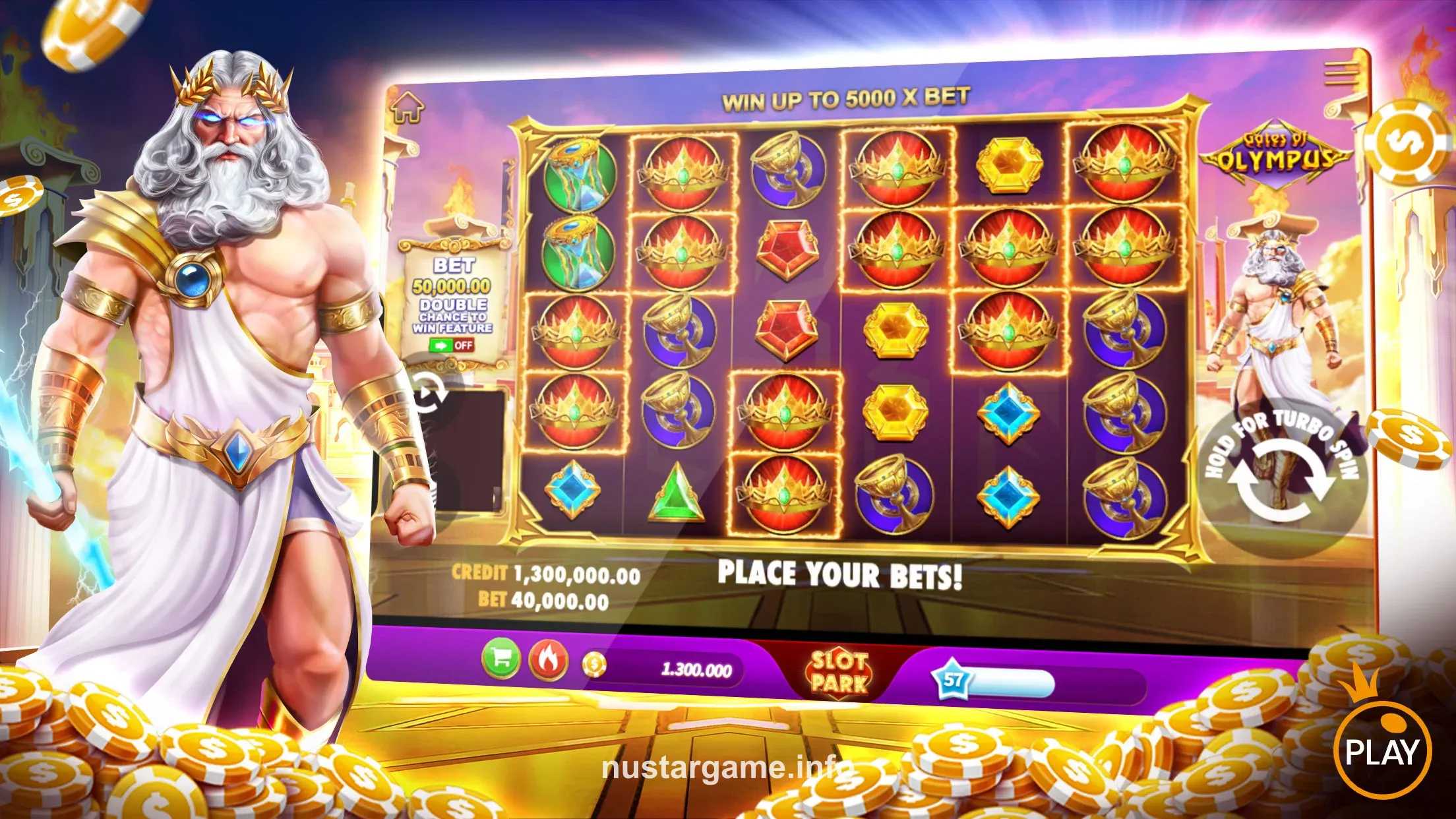nustargame APP Promotions Page